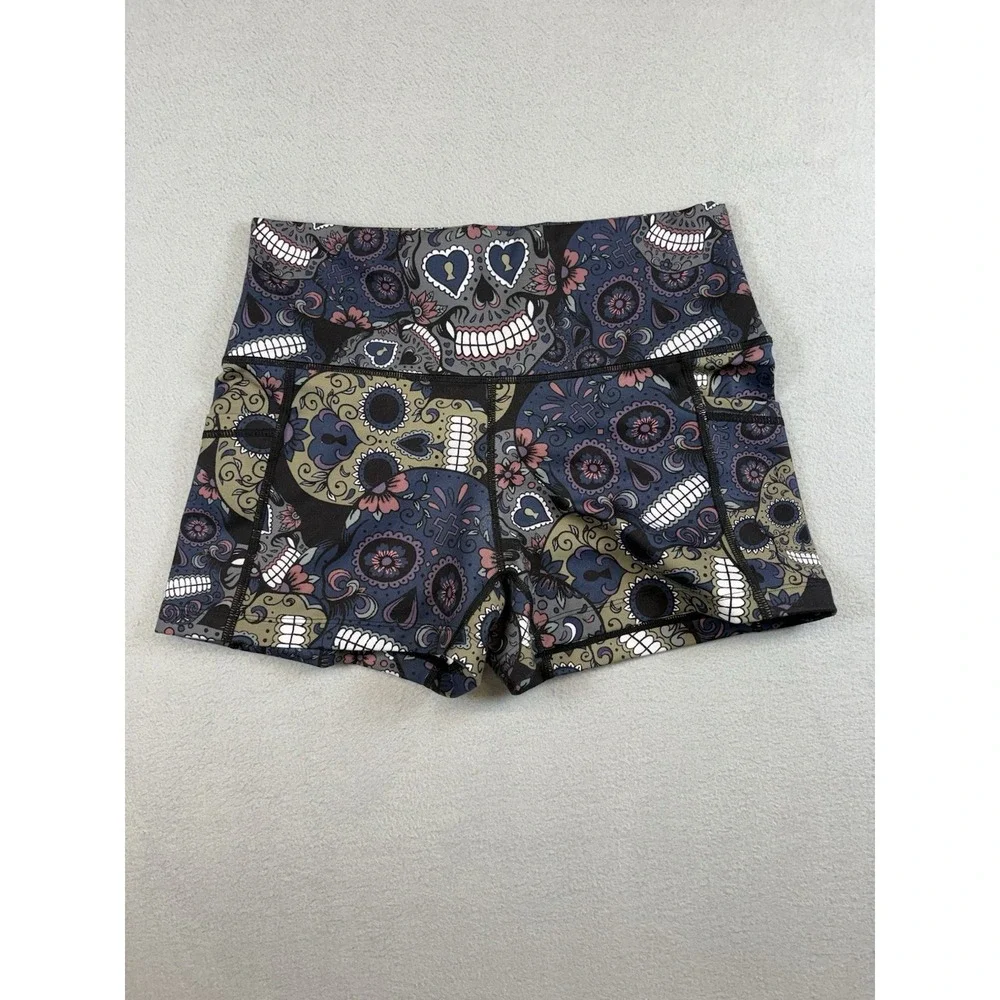Constantly Varied Gear Skull Squat Approved CVG Workout Shorts Women's Small